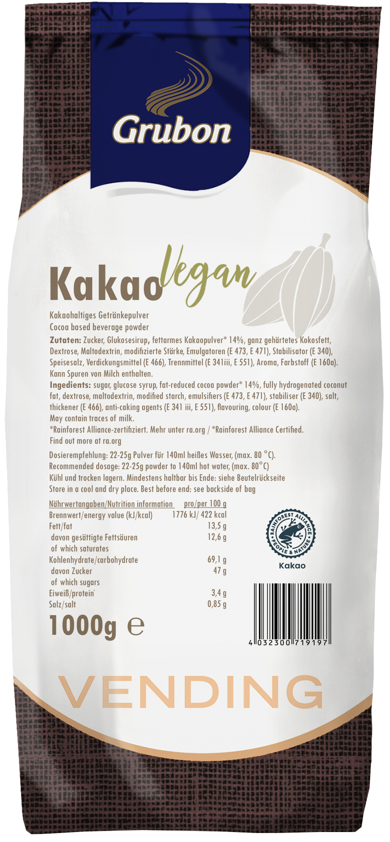 Grubon Choco Clou Vegan