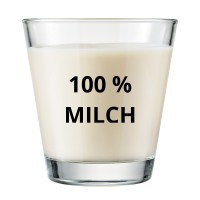 100 % Milch Topping