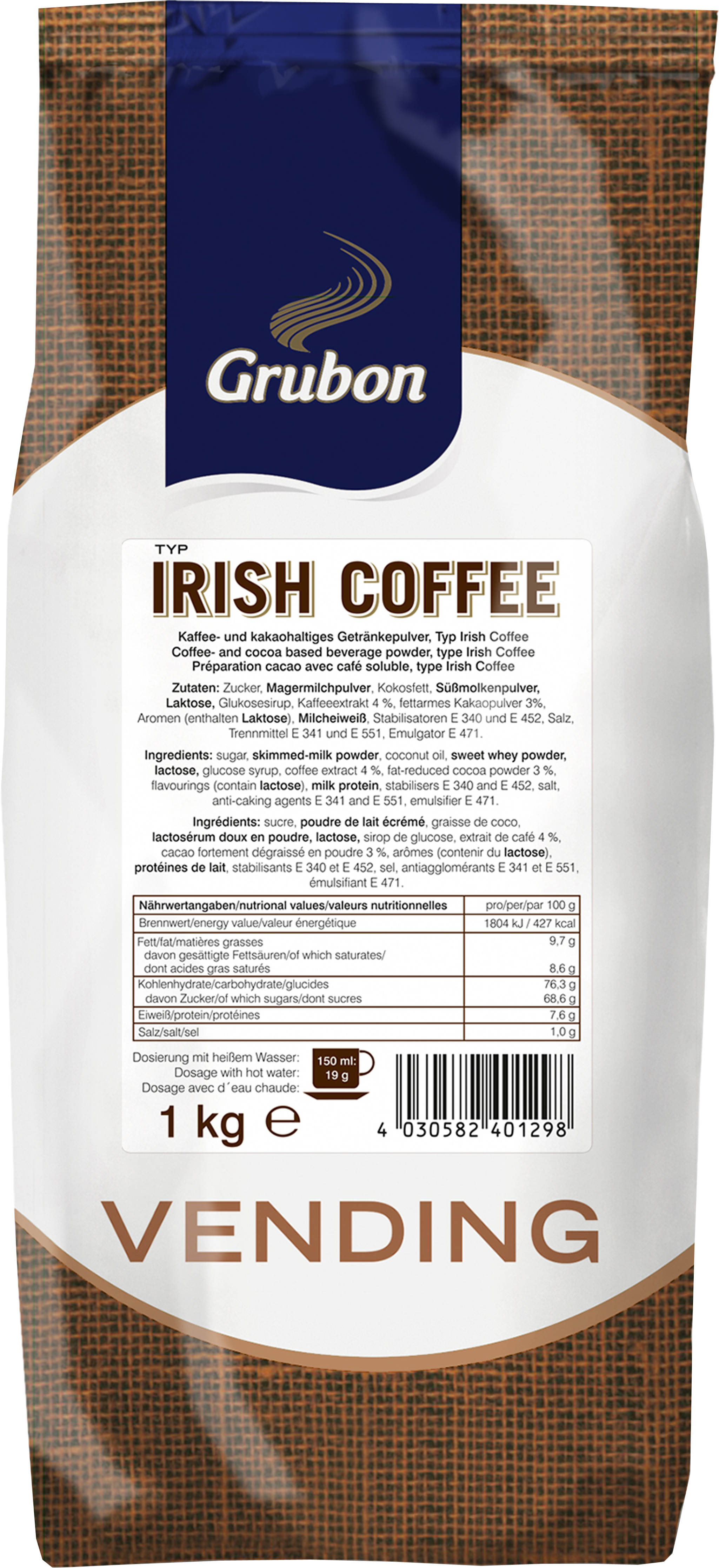 Grubon Cappuccino Irish Coffee