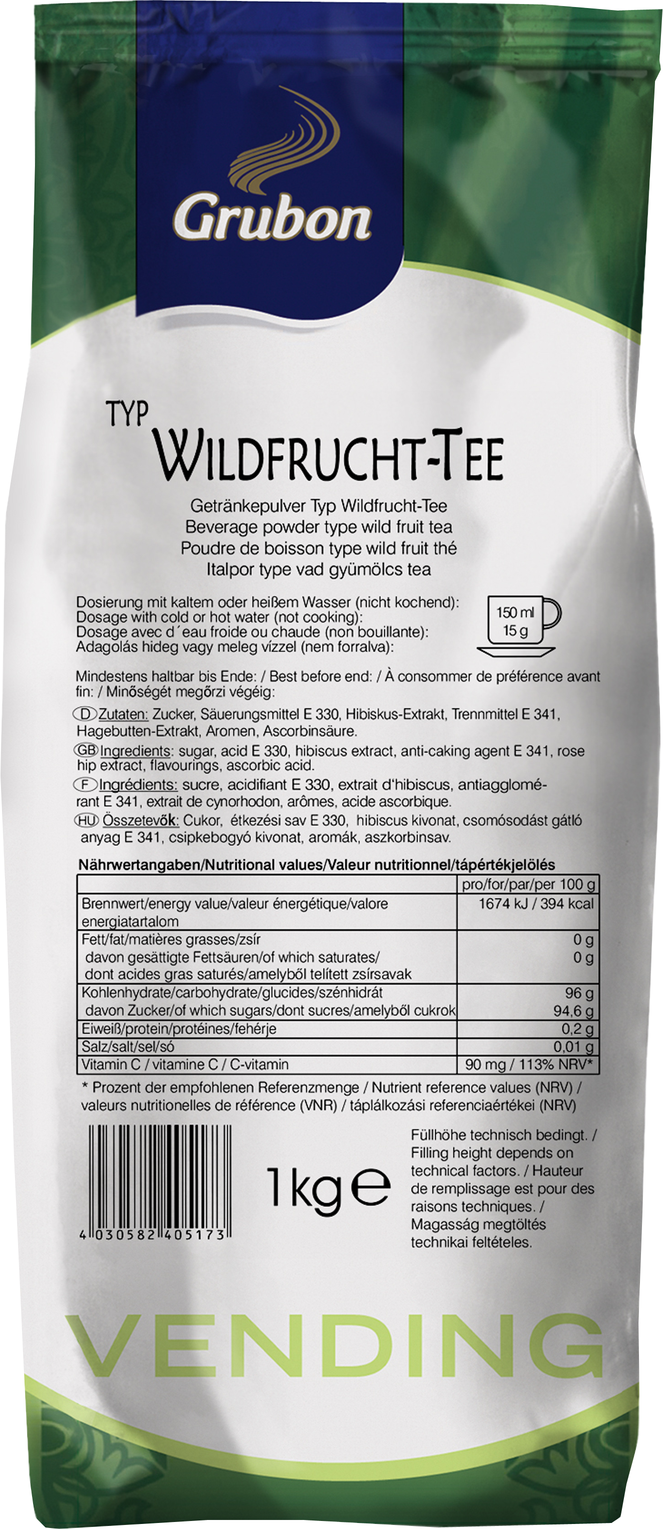 Grubon Wildfruchttee
