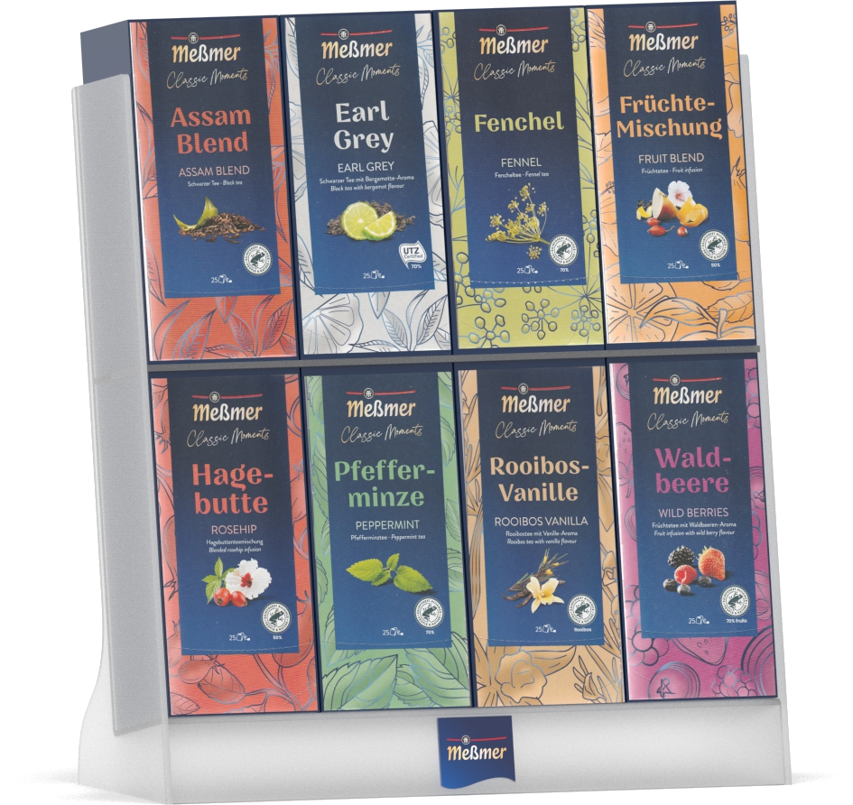Meßmer Tee Acryldisplay für Classic Moments Meßmer Tee Acryldisplay für Classic Moments