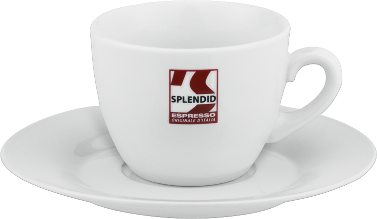 Splendid Cafe au lait Tasse mit Untertasse Splendid Cafe au lait Tasse mit Untertasse