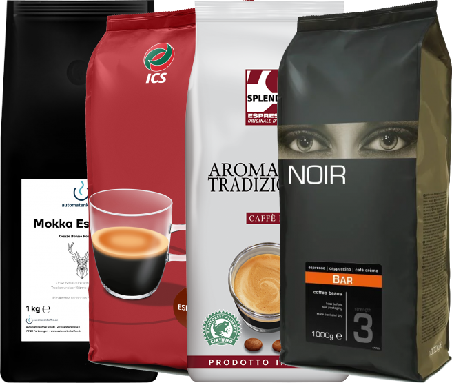 Espresso ganze Bohne Testpaket Espresso ganze Bohne Testpaket