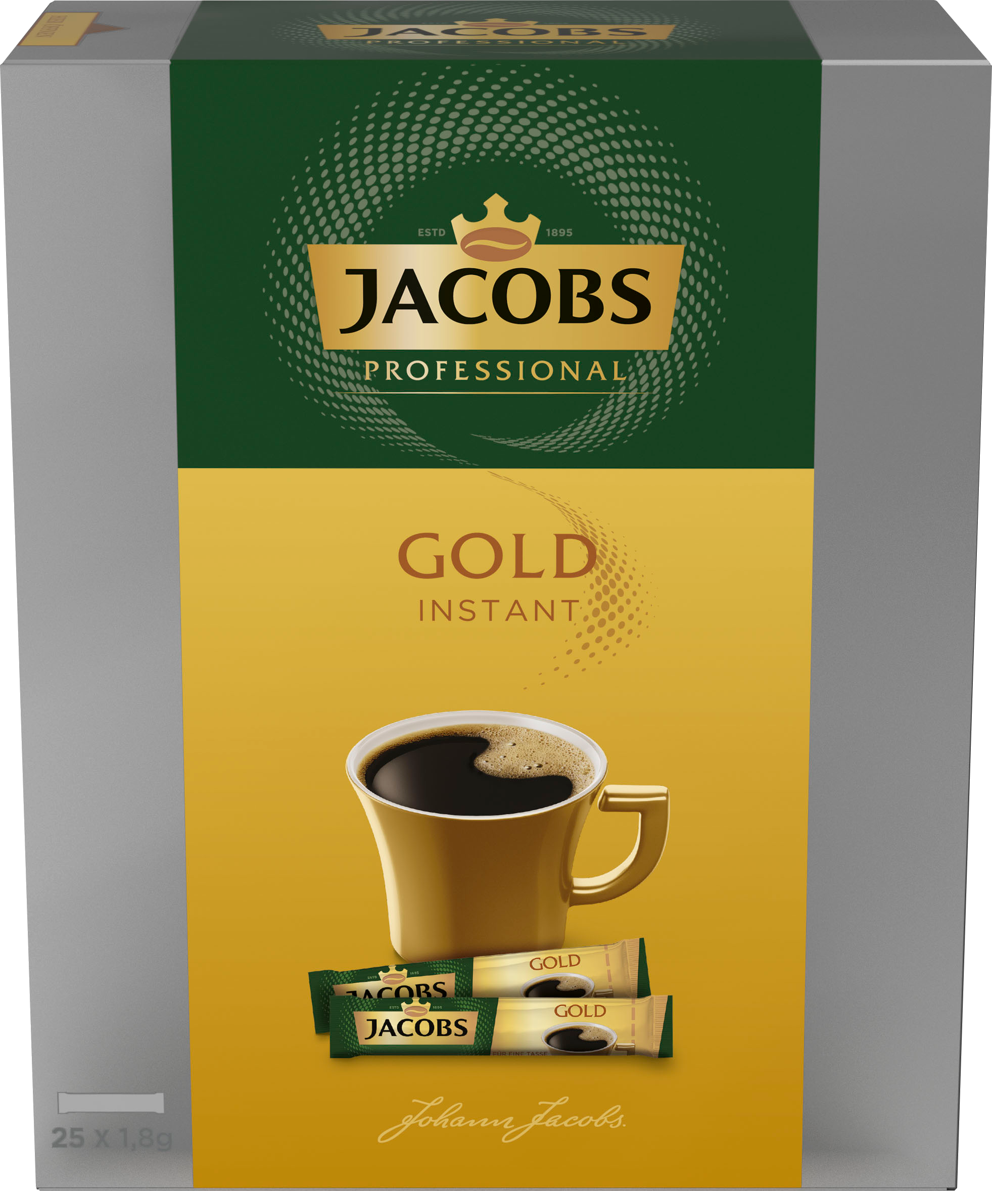 JACOBS Gold Instant Tassenportionen 200 x 1,8g JACOBS Gold Instant Tassenportionen 200 x 1,8g