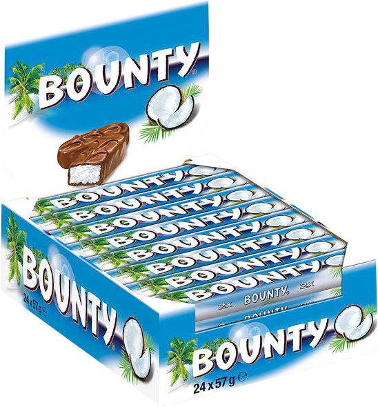 Bounty Vollmilch 24x57g