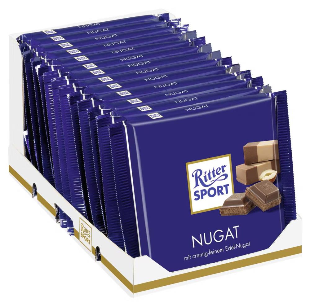 Ritter Sport Nougat 13 x 100g Ritter Sport Nougat 13 x 100g