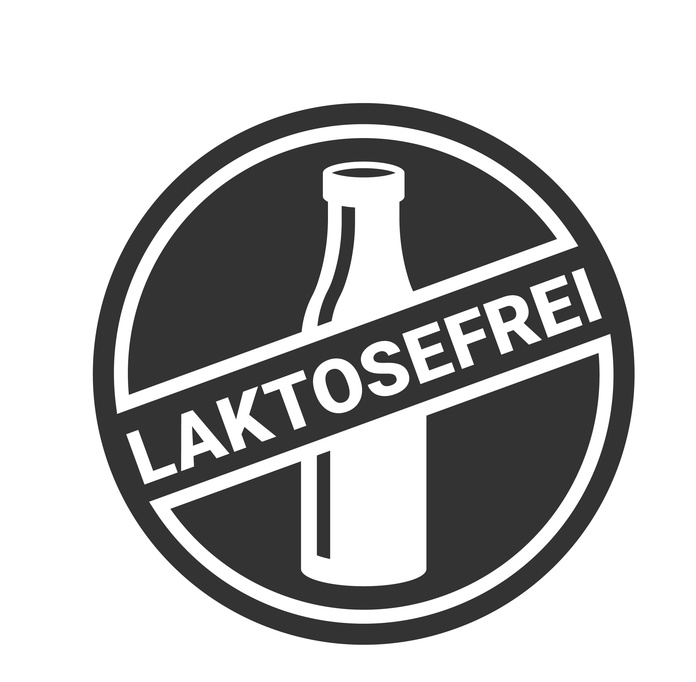 Laktosefreies Topping