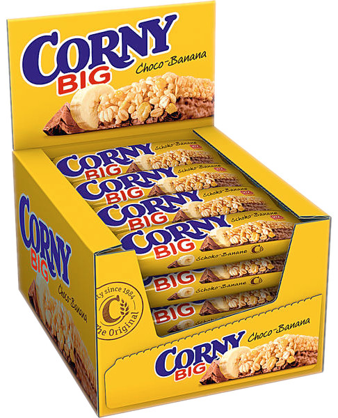 Corny Big Schoko Banane 24 x 50g Corny Big Schoko Banane 24 x 50g