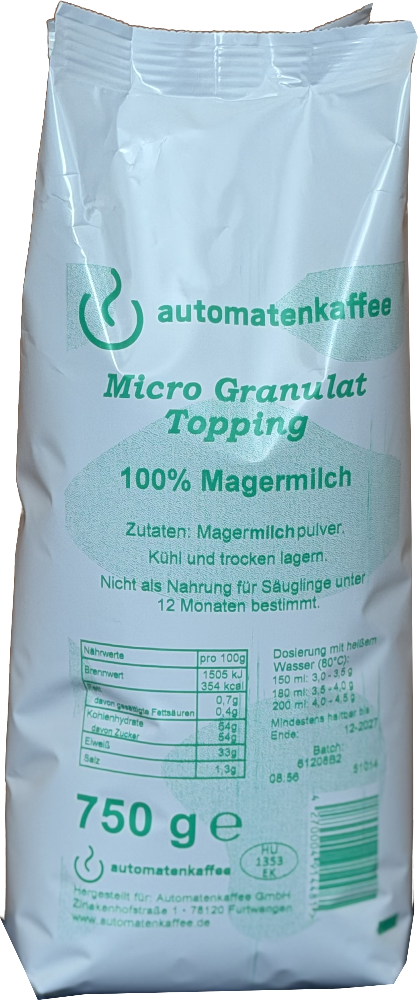 Cappuccino Topping Micro Granulat