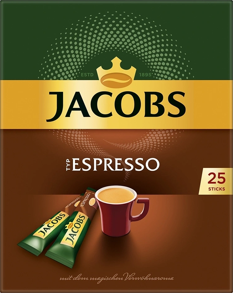 JACOBS Gold Instant Tassenportionen 300 x 1,8g