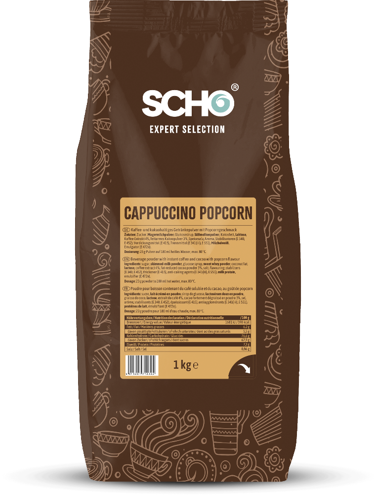 Scho Cappuccino Popcorn