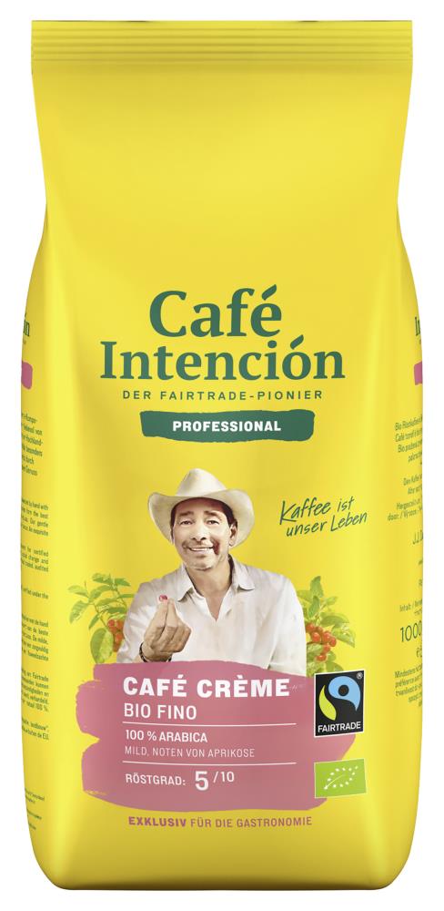 Café Intenciòn Bio Créme Bohnen