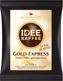 Idee Kaffee Gold Express gefriergetrocknet Idee Kaffee Gold Express gefriergetrocknet