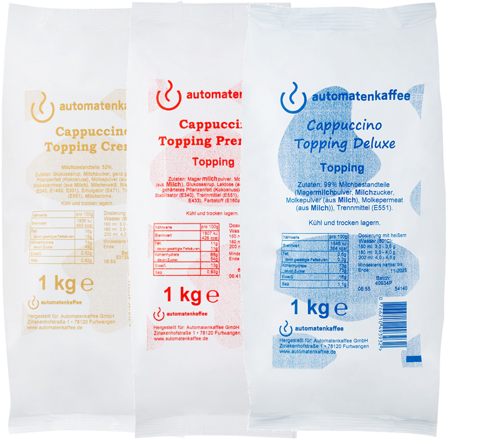 Topping Testpaket Eigenmarke