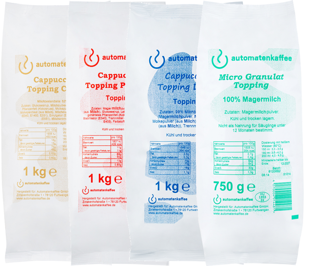 Topping Testpaket Eigenmarke