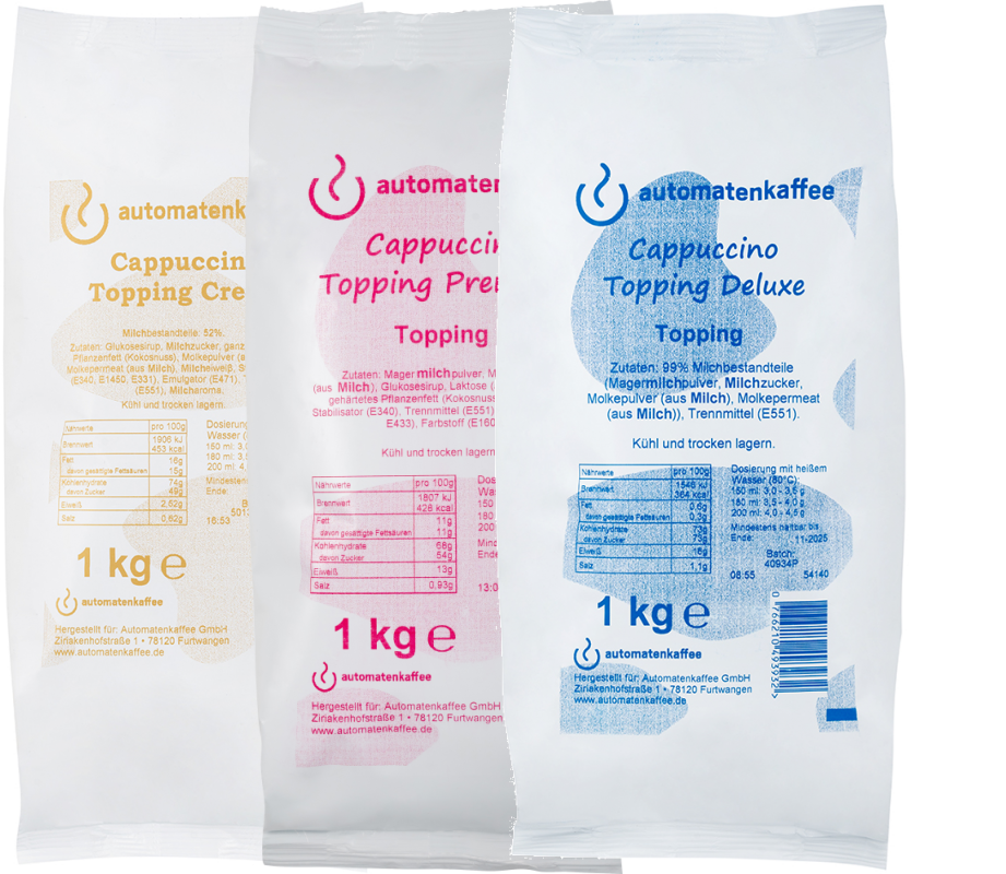 Topping Testpaket Eigenmarke